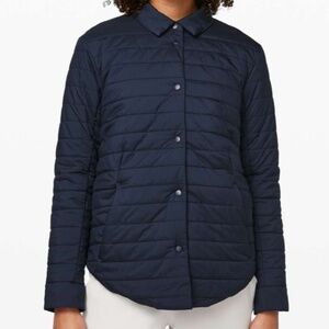NWOT Lululemon Switch Please Shacket (reversible), True Navy, Size 2